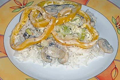Cremige Gem&uuml;se-Pfanne