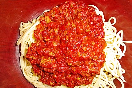 Spaghetti Bolognese 1