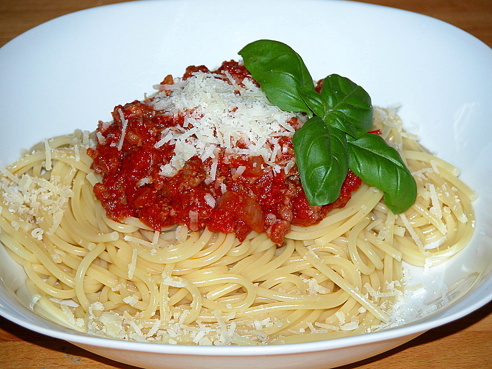 Spaghetti Bolognese Rezept Mit Bild Von Tamlin Chefkoch De
