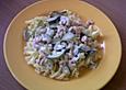 Pasta mit Zucchini-Shrimps-Sauce