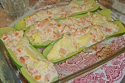 Zucchini-Schiffchen 3