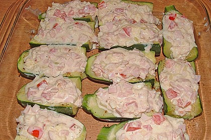 Zucchini-Schiffchen 4