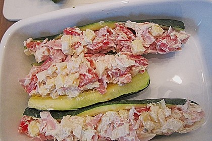 Zucchini-Schiffchen 6