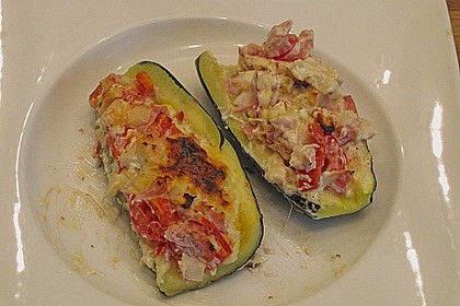 Zucchini-Schiffchen 7