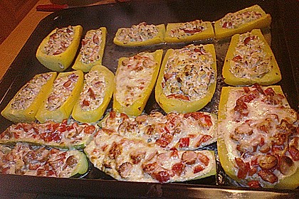 Zucchini-Schiffchen 8