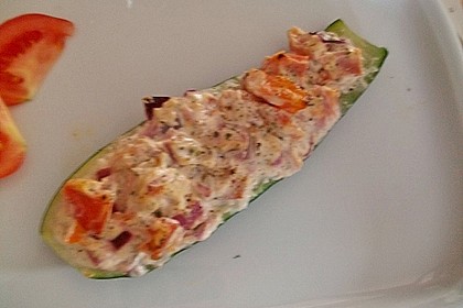 Zucchini-Schiffchen 11