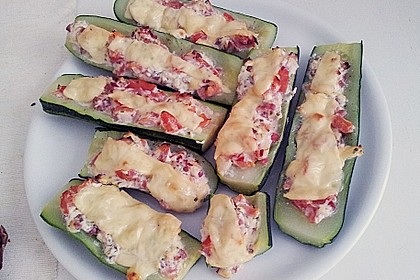 Zucchini-Schiffchen 13