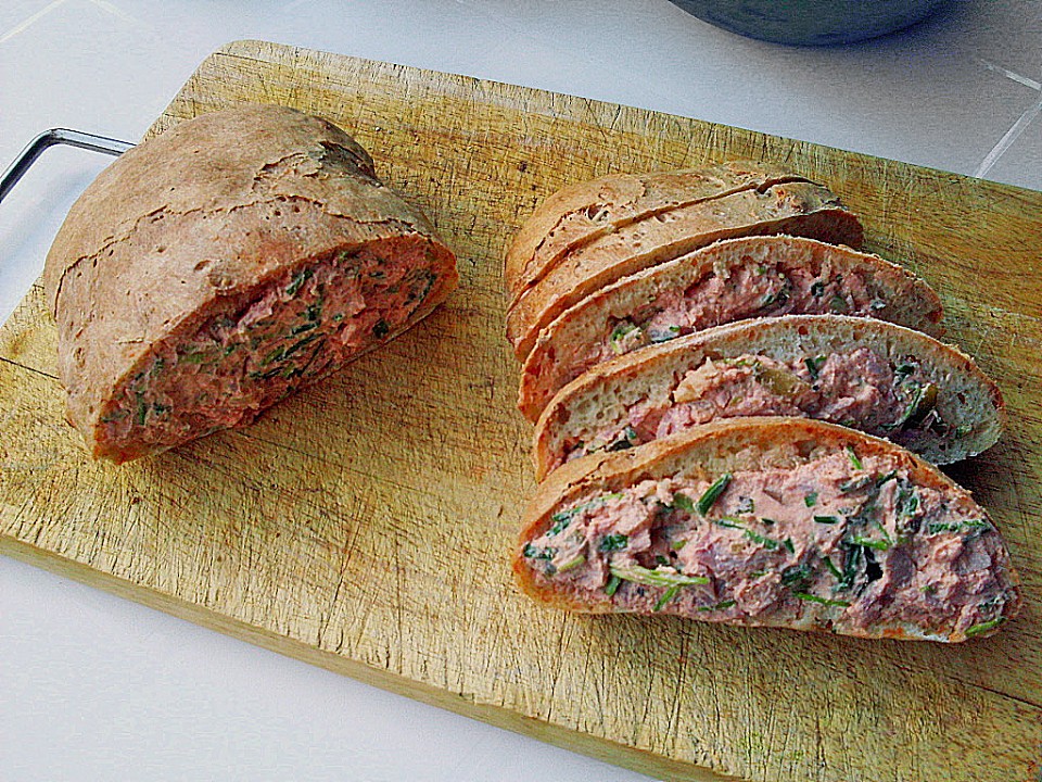 gefülltes Brot (Rezept mit Bild) von chiara | Chefkoch.de