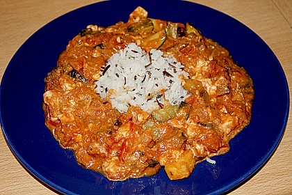 Schafskäse-Auberginenpfanne 7