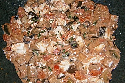 Schafskäse-Auberginenpfanne 16