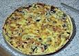 Champignon-K&auml;se-Torte