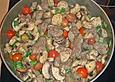 Champignon-Leber-Pfanne