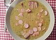 Berliner Erbsensuppe mit Speck