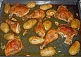 Huhn mit Rosmarin und Knoblauch