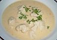 Blumenkohlsuppe mit K&auml;se
