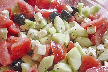 Tomatensalat mit Feta 1