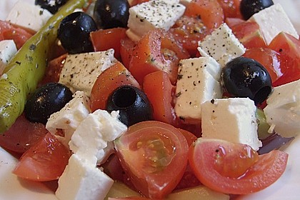 Tomatensalat mit Feta 6