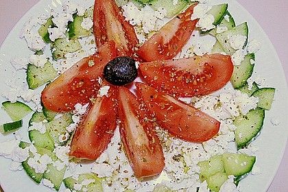 Tomatensalat mit Feta 4