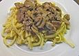 Sp&auml;tzle mit Champignonsauce