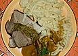 Rinderrollbraten mit Pilzf&uuml;llung