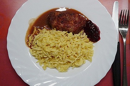 Hirschsteaks mit Johannisbeerso&szlig;e 2