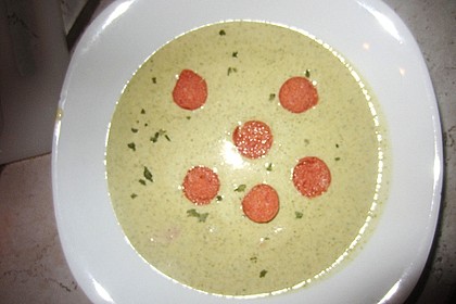 Brokkolicremesuppe 8