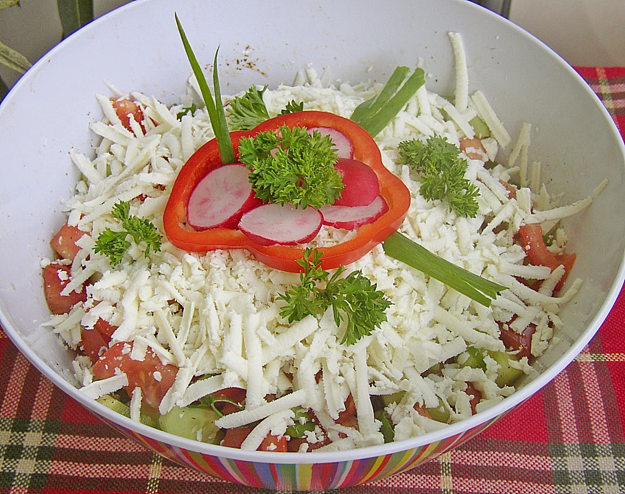 Schopska Salat (Rezept mit Bild) von sandor | Chefkoch.de