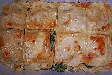 Spinat Lasagne