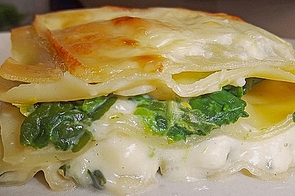 Spinat Lasagne 1
