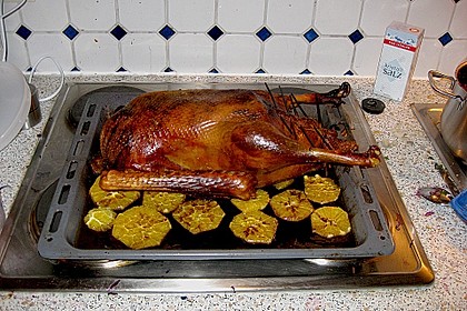 Gefüllte Gans (Niedrigtemperatur) 30