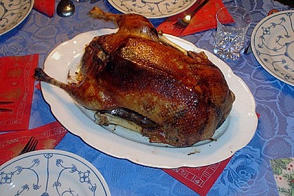Gefüllte Gans (Niedrigtemperatur) 27