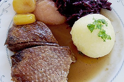 Gefüllte Gans (Niedrigtemperatur) 20