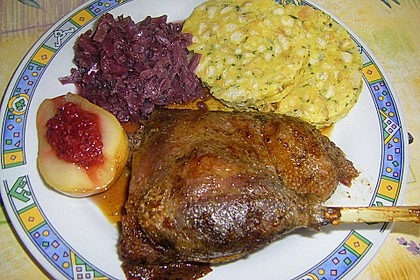 Gefüllte Gans (Niedrigtemperatur) 19