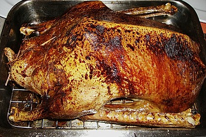Gefüllte Gans (Niedrigtemperatur) 46