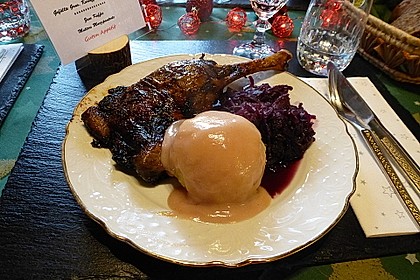 Gefüllte Gans (Niedrigtemperatur) 61