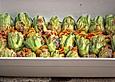Gef&uuml;llte Zucchinibl&uuml;ten