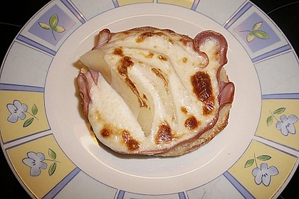 Gorgonzola Birnen-Toast 1