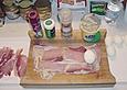 Schweineschnitzel mit Schinken und Ei