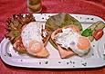 Schnitzeltoast mit Spiegelei