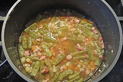 Gr&uuml;ne Bohnensuppe 15