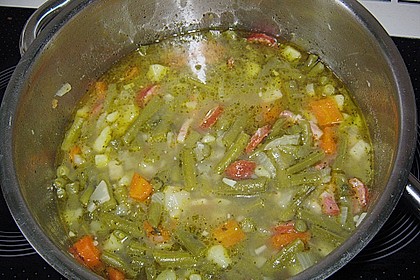Gr&uuml;ne Bohnensuppe 17