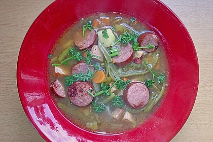 Gr&uuml;ne Bohnensuppe 21