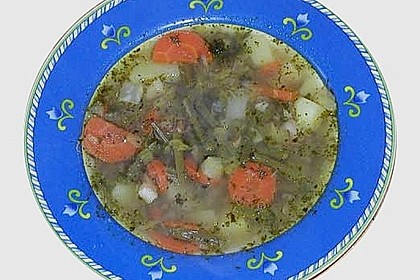 Gr&uuml;ne Bohnensuppe 2