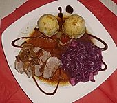 Entenbrust in Rotweinso&szlig;e (Bild)