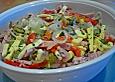 Wurst-K&auml;se-Salat