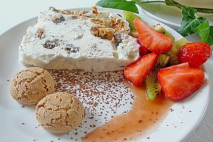 Mascarpone-Parfait mit Obstsalat 1