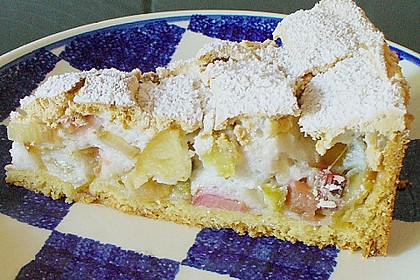 Rhabarber-Baiser-Kuchen 1