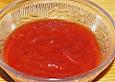 Tomatenketchup mit Zwiebeln