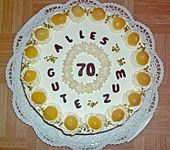Pfirsich-Sahne-Torte (Bild)