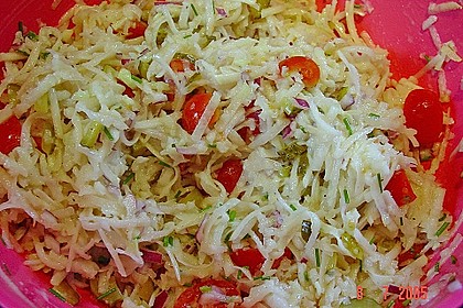 Kohlrabi-Salat 1
